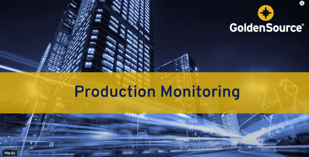 Intro to production monitoring video