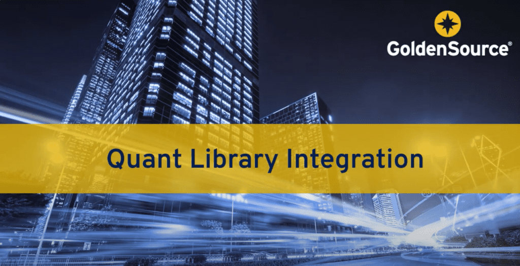 quant library integration video